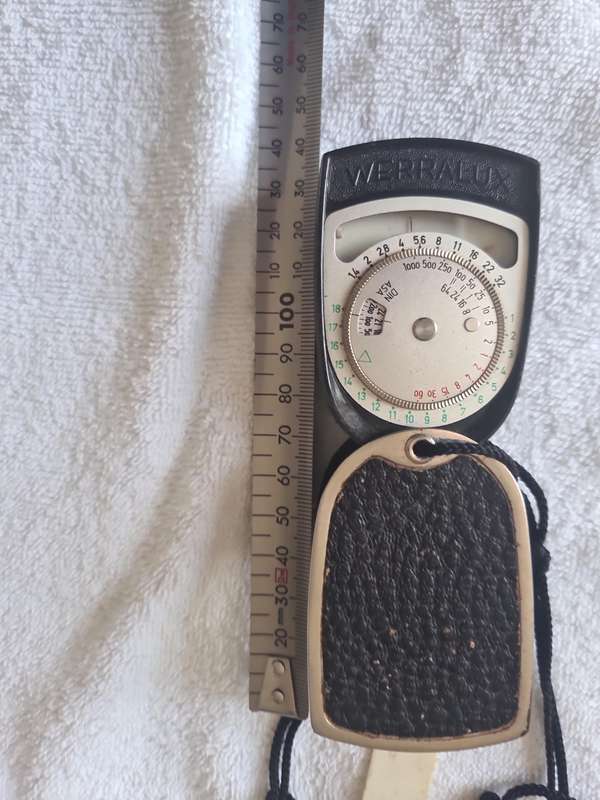 Vintage Werralux Light Meter Made In Germany