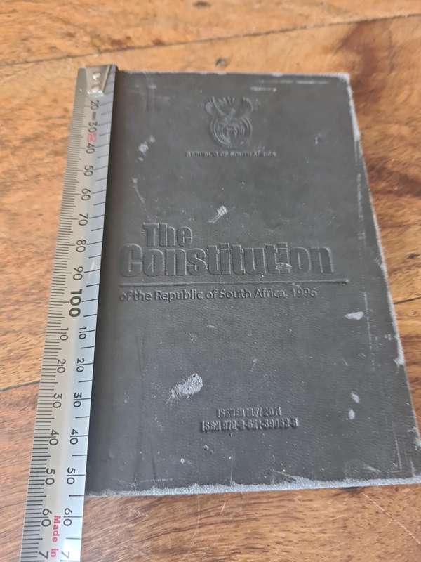 Book - The Constitution of the Republic of South Africa
