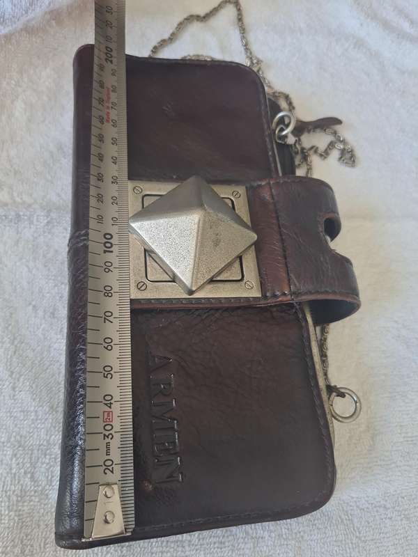 Vintage Genuine Leather Compact Purse
