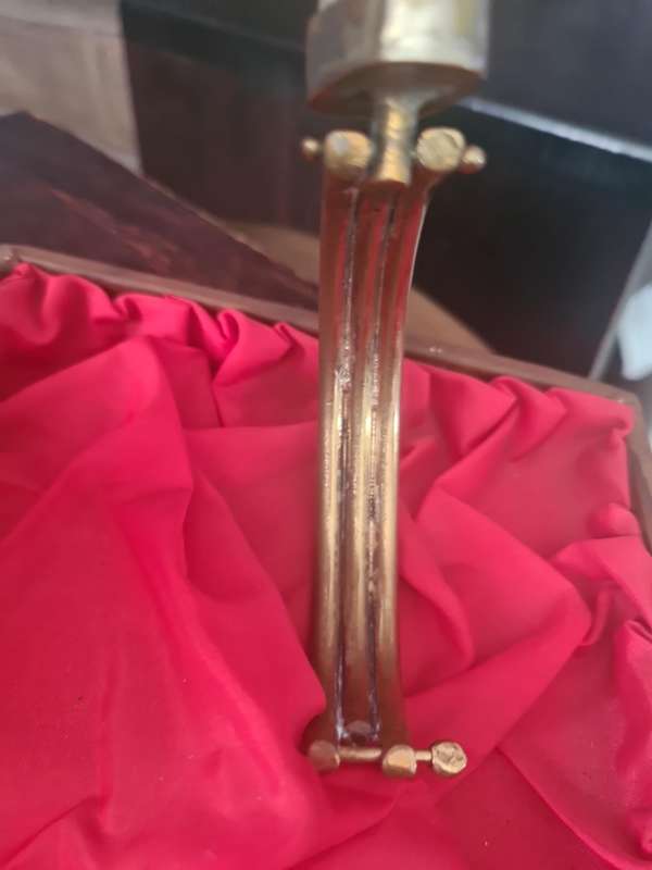 Very rare!!!  Rhodesia presentation pack WarthogTusk brass bracelet and pendant