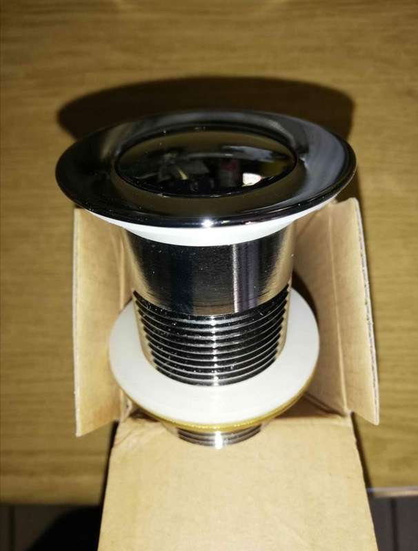 Pop Up Chrome Basin Waste