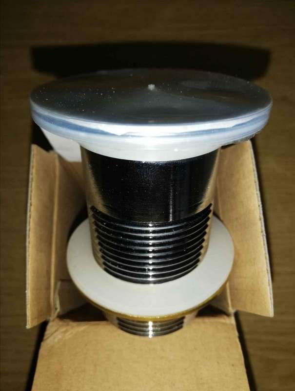 Pop Up Chrome Basin Waste