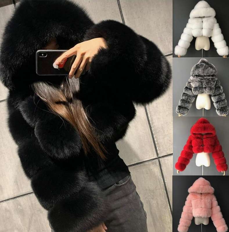 Fur Crop Jacket  Warm. Elegant. Luxuriously Chic.