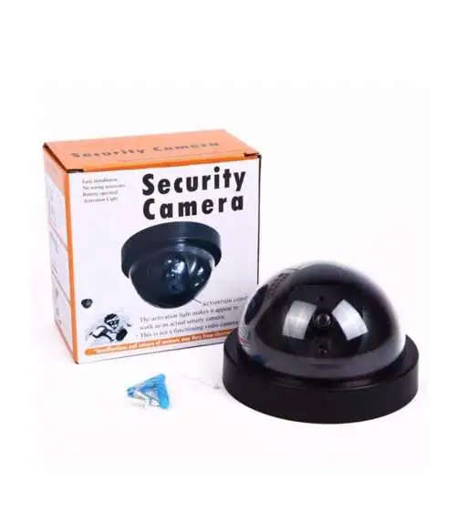 Realistic Dummy Security Camera for Home and Business Security