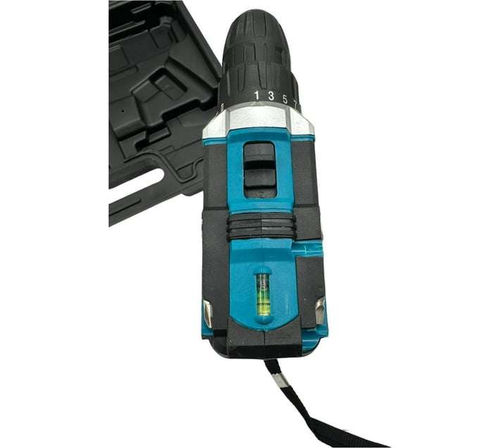 29 Pc Wireless Impact Drill Set With Drill Bits, Safety Gloves & Carry Case