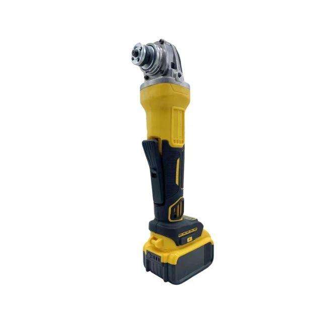 2 Piece Cordless Angle Grinder & Impact Torque Wrench 2 Batteries & Gloves