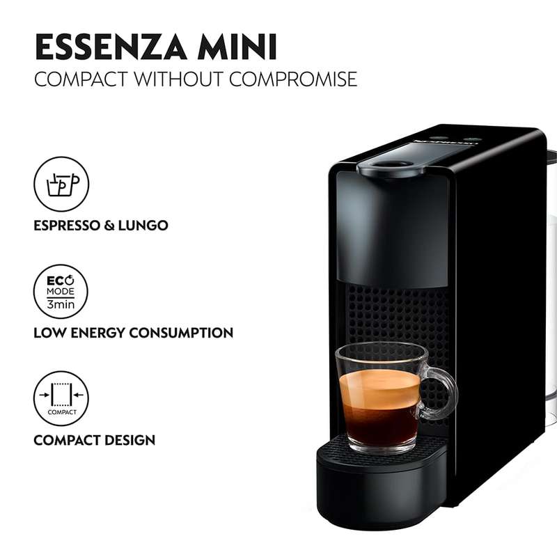 Nespresso essenza mini c30 espresso coffee machine with original box