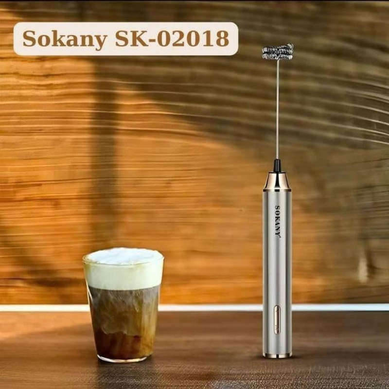 Sokany 2in1 USB Rechargable Milk Frother & Egg beater (sk-02018)