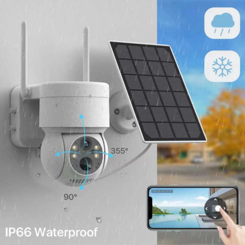Solar Powered smart Wi-fi wireless security camera