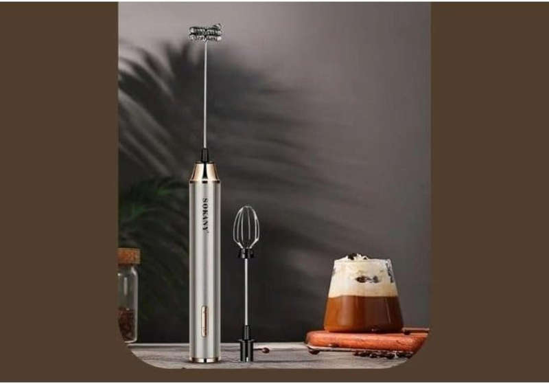 Sokany 2in1 USB Rechargable Milk Frother & Egg beater (sk-02018)