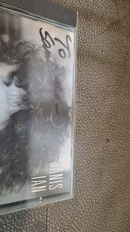 Janis Ian CD SIGNED AND INSCRIBED.  Up 'Til Now.
