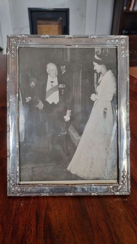 Sterling Silver Picture Frame. Hallmarked 1939. Beautiful antique.