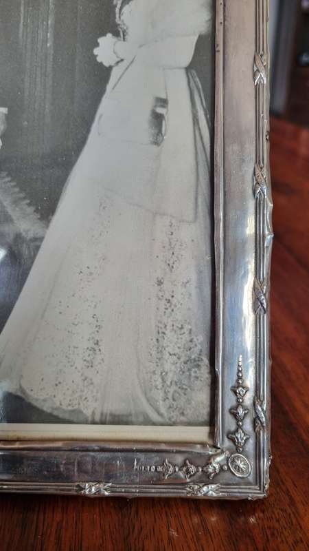 Sterling Silver Picture Frame. Hallmarked 1939. Beautiful antique.