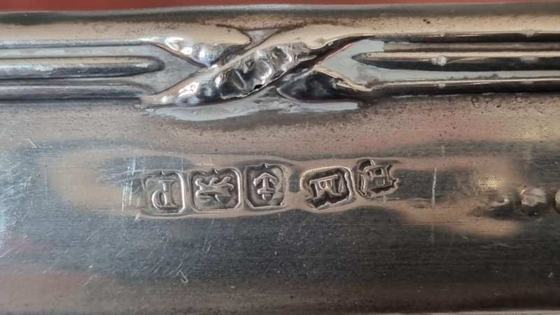 Sterling Silver Picture Frame. Hallmarked 1939. Beautiful antique.