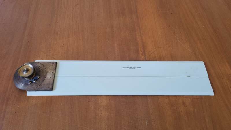 Vintage 12 inch Isograph Stanley Tool Mark. Pristine condition. 1912-1931.  Drawing instrument.