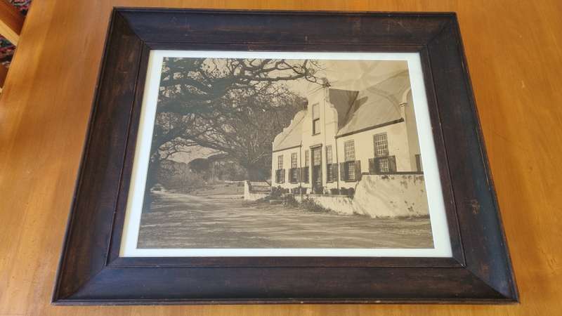 Arthur Elliott SIGNED Real Photograph of  Kronendal Cape Dutch House, Hout Bay, Cape Town, c. 1905