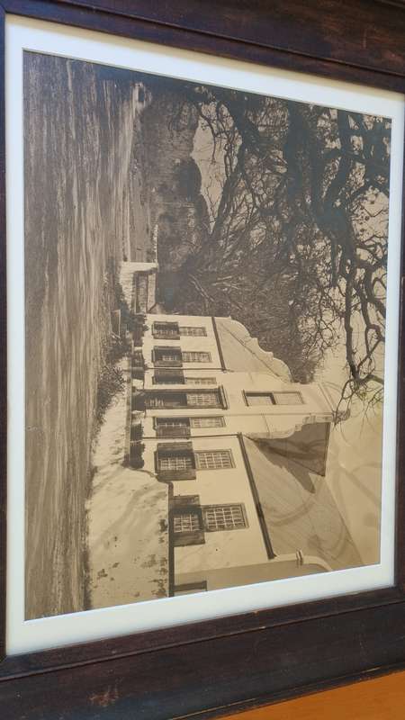 Arthur Elliott SIGNED Real Photograph of  Kronendal Cape Dutch House, Hout Bay, Cape Town, c. 1905
