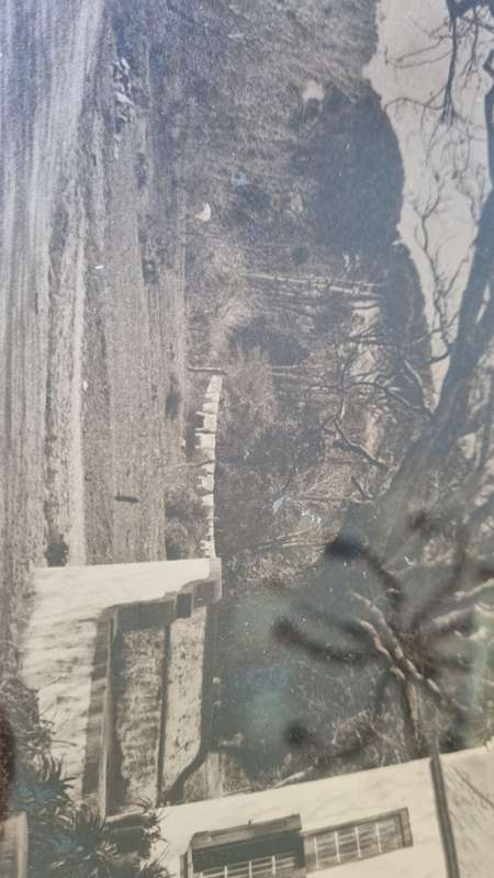 Arthur Elliott SIGNED Real Photograph of  Kronendal Cape Dutch House, Hout Bay, Cape Town, c. 1905