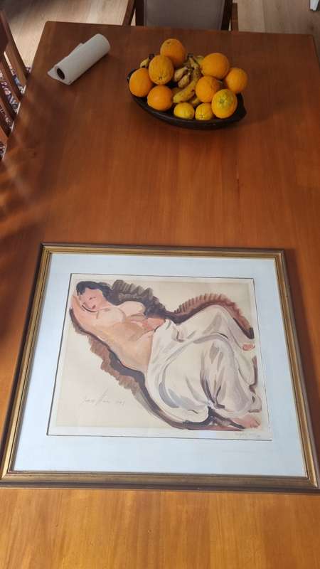 IRMA STERN. Study of a Nude, 1948. Limited Portfolio Print 201/250.