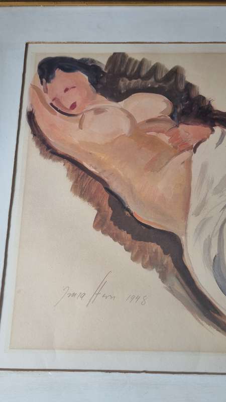 IRMA STERN. Study of a Nude, 1948. Limited Portfolio Print 201/250.