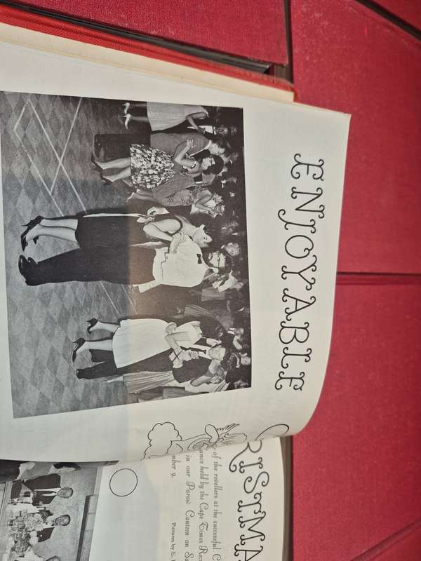 Talk of the Times. 1956 to 1962. In house magazine of the Cape Times. Run of 7 red cloth hardbacks!!