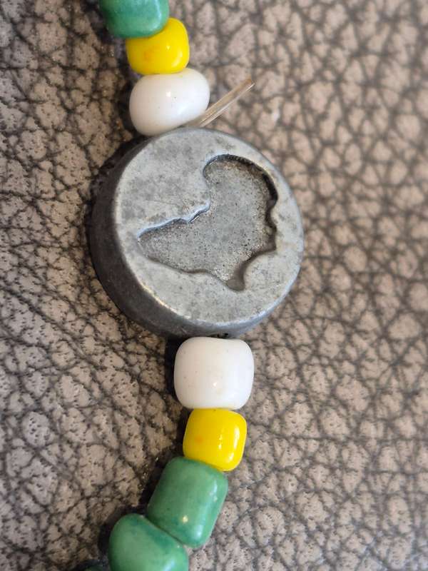 Official Springbok Rugby Bracelet. NO LONGER BEING MADE. COLLECTIBLE.