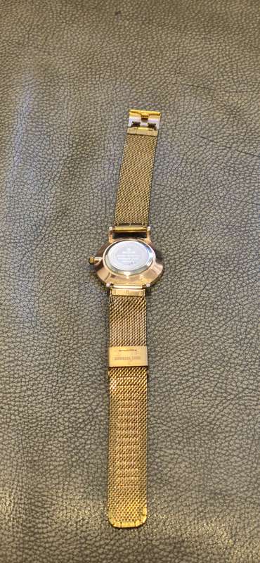 Skone Camden Ladies Watch. 7435L. Rose Gold and White . All Stainless Steel.  Water Resistant. Works