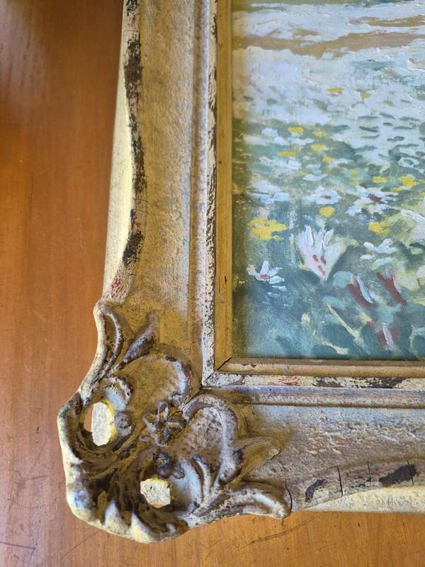 Frank Spears . Original Oil Painting of Spring at Lynedoch ( Stellenbosch ). In original frame.