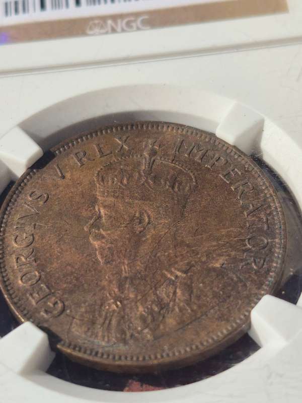 1935 Penny 1d MS 62 BN UNCIRCULATED MINT STATE!!!!! BARGAIN!