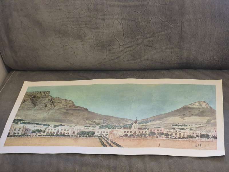 Josephus Jones (1768-1811). View of Grand Parade, Cape Town, 1808. Large Colour Print.