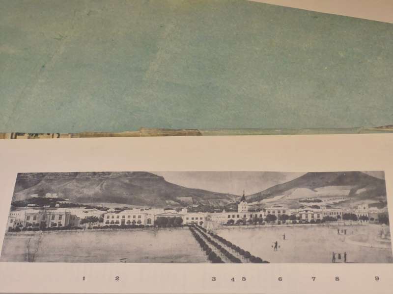 Josephus Jones (1768-1811). View of Grand Parade, Cape Town, 1808. Large Colour Print.