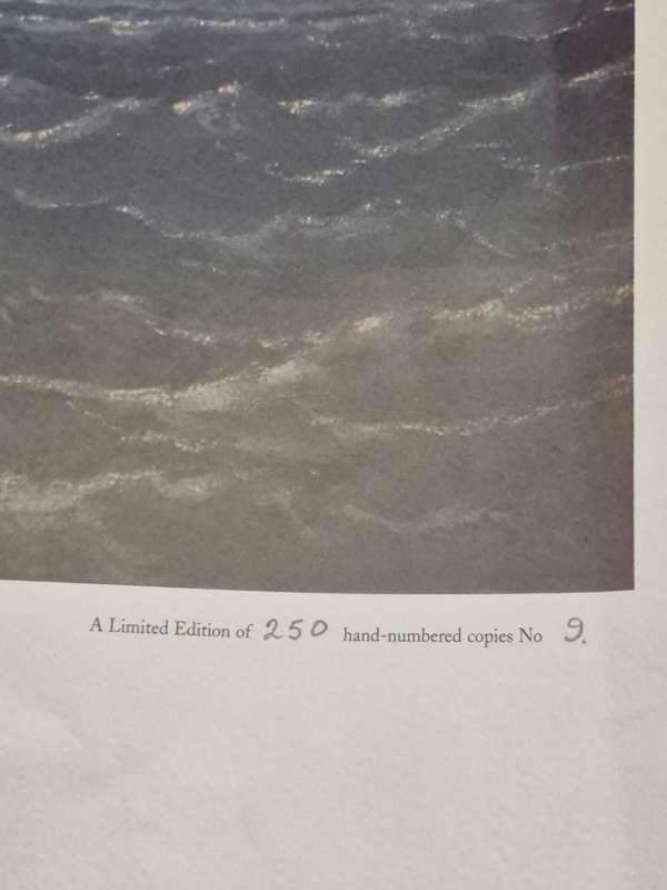 James Webb. Ferrying Passengers, Table Bay, 1852.  NUMBERED 9 OF LIMITED EDITION OF 250