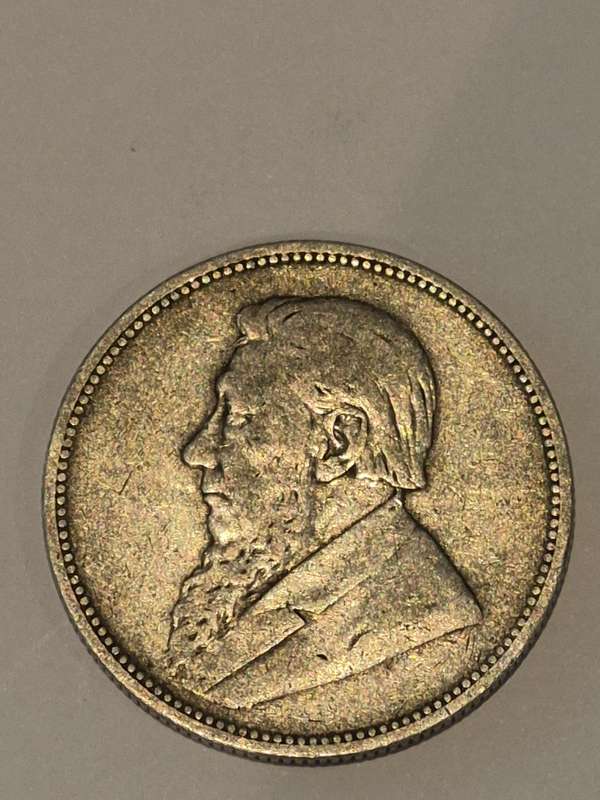 1894 2 shillings . ZAR. Zuid Afrikaansche Republiek