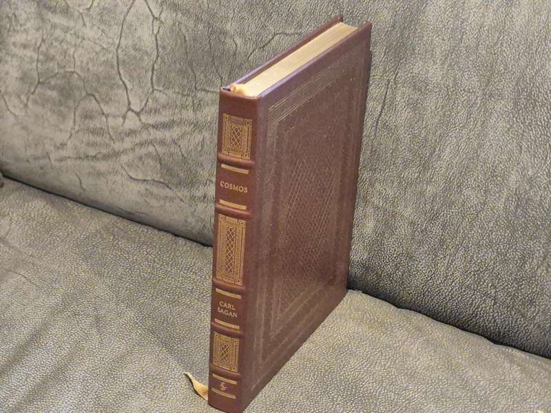 Cosmos. Collector's Edition. Bound in Genuine Leather.  BY Sagan, Carl