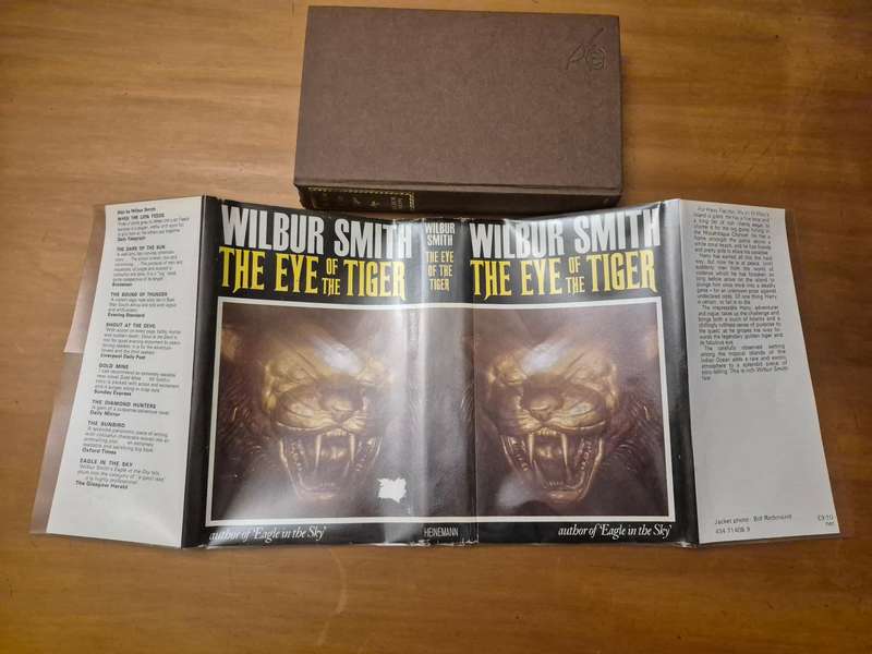 The Eye of the Tiger. FIRST EDITION. Smith, Wilbur