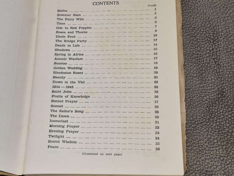 Greetings from Rhodesia. Poems. Gardiner, J.B. and Cecil Gardiner.