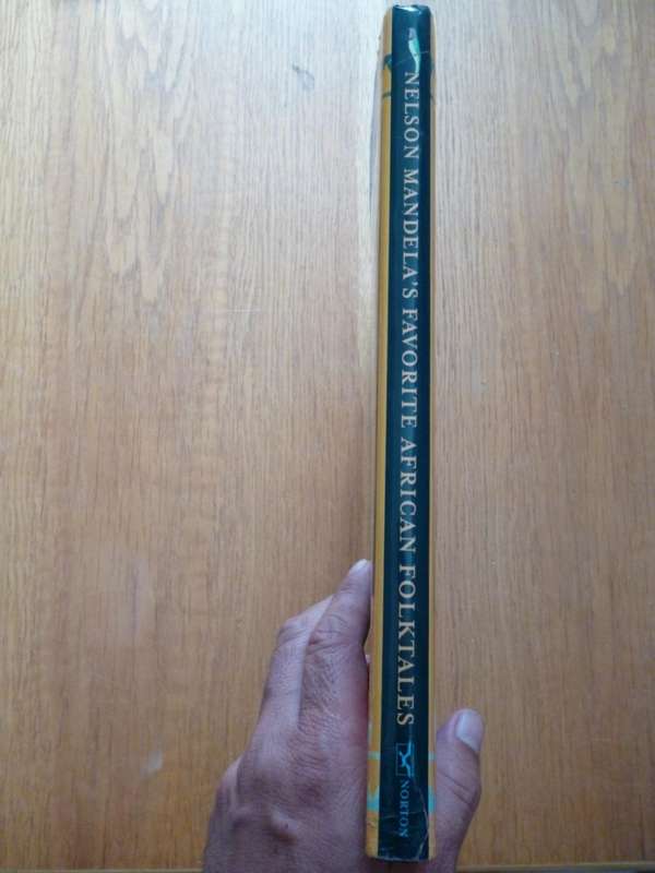 SIGNED by Nelson Mandela. Favorite African Folktales.