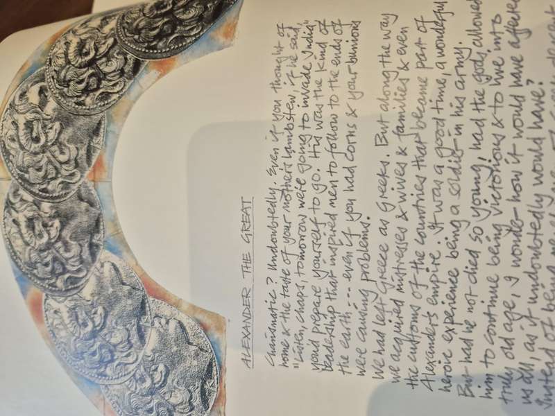 Fanfare by  Clarke, Peter. VERY RARE BOOK OF HIS LIMITED ARTWORK ON FANS. NEW CONDITION.