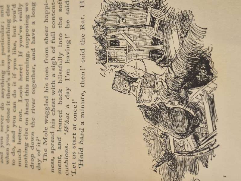 The Wind in the Willows.  Rare 1937 hardback edition with illustrations by Ernest Shepard.