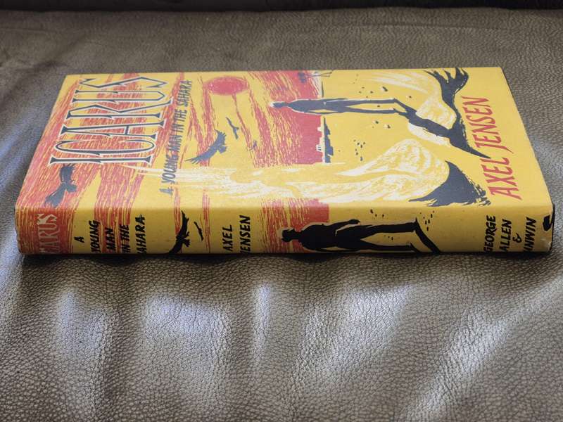Icarus. A Young Man in the Sahara. FIRST ENGLISH EDITION. Jensen, Axel. Translated from Norwegian
