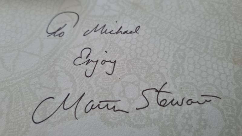 Weddings. SIGNED AND INSCRIBED BY MARTHA STEWART.