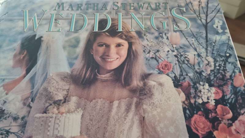 Weddings. SIGNED AND INSCRIBED BY MARTHA STEWART.