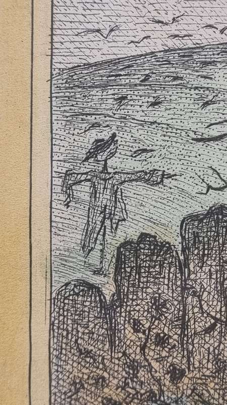 Raw Weather. Original Hand Coloured Copper Plate Eching. Gillray, James ( 1757-1815 )