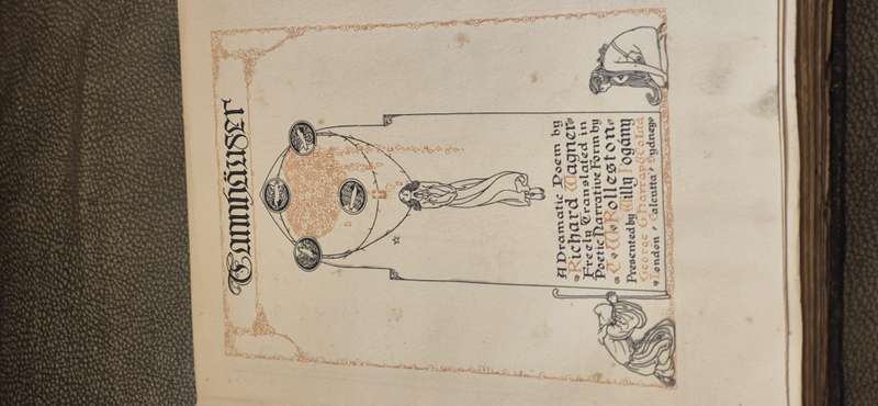 Tannhauser. A Dramatic Poem by Richard Wagner. Amazing colour illustrations by Willy Pogany.