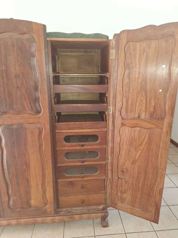 Imbuia wardrobe