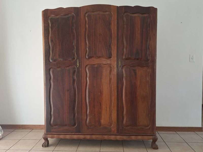 Imbuia wardrobe