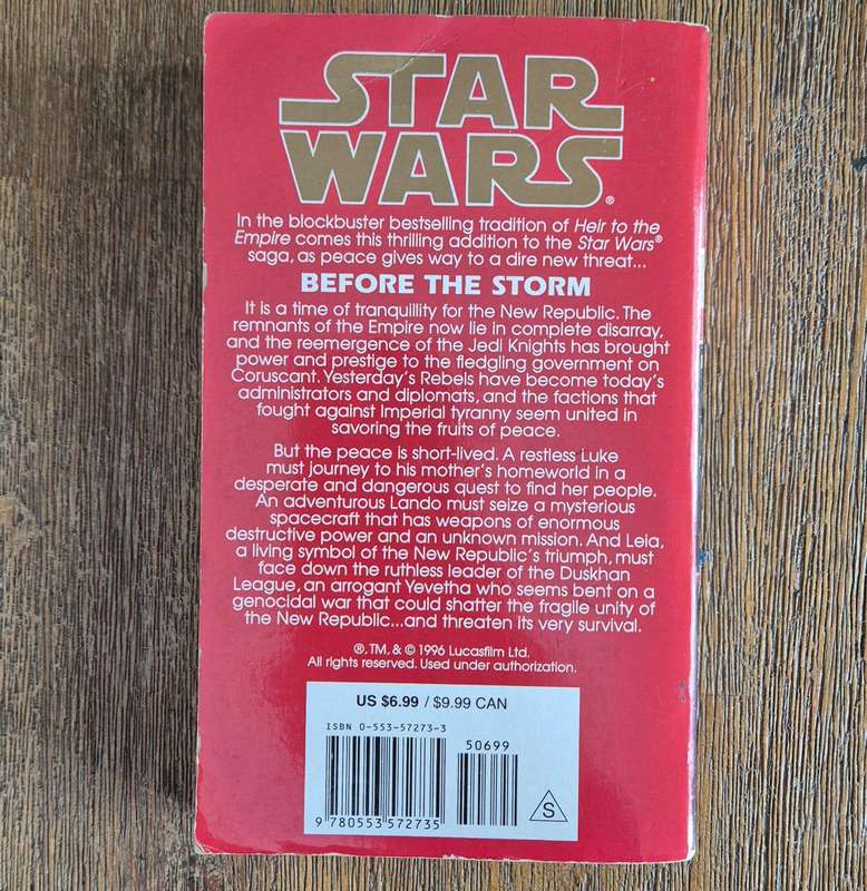 STAR WARS Before the Storm