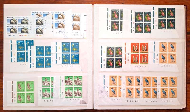RSA 1st & 3rd Definitives collection of all mint controls in 16pg/32 side lighthouse controls album