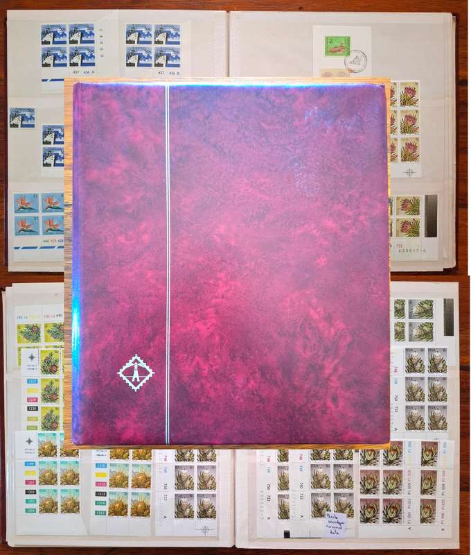 RSA 1st & 3rd Definitives collection of all mint controls in 16pg/32 side lighthouse controls album