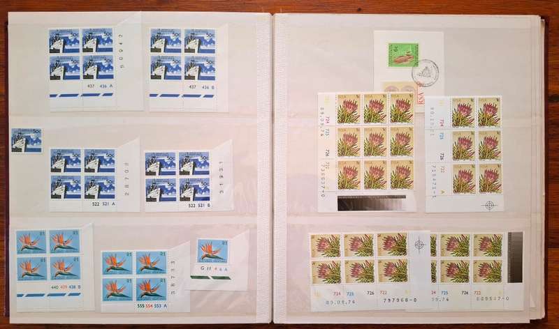 RSA 1st & 3rd Definitives collection of all mint controls in 16pg/32 side lighthouse controls album